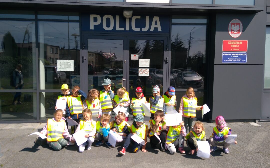 Wizyta na Komisariacie Policji w Luboniu